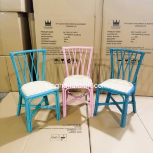 Sillas de Ratán Hechas a Mano para Niños, con Diseño de Pavo Real, para Alquiler en Eventos, Fiestas de Cumpleaños, Bodas, Fotografía, Proveedor Mayorista de Muebles - Product Image 3