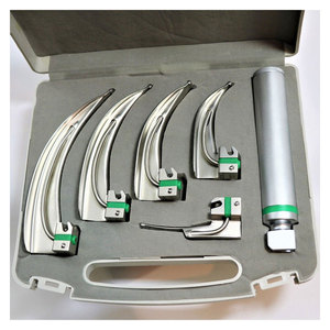 <b>Optic</b> Miller Macnatosh Laryngoscopes Set ENT <b>Instruments</b> Premium Surgical Airway Management Equipment for Hospitals Clinics - Product Image 6