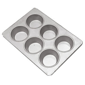 Fabricante Líder en Ventas de Moldes y Bandejas para Hornear de Alta Calidad, AluSteel 35 gms, Bandeja 6 en 1 para Cupcakes/Muffins a Bajo Precio - Product Image 1