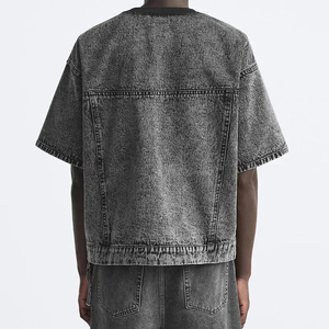 Luxury Cool Clothing Custom Summer Outfit Two Piece Button up Shirt and Shorts High Street Wear Casual Shirt Unisex Men's <b>Sets</b> - Product Image 5