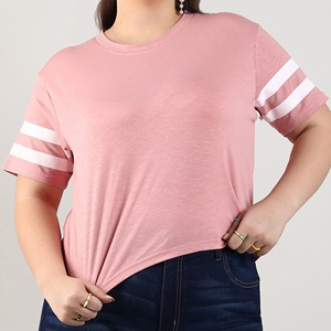 Newly launched Ladies Custom Short Sleeve T-Shirt <b>Plus</b> <b>Size</b> Casual Style 100% Cotton stylish tees low price Bangladesh 2026 - Product Image 5