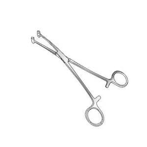 Pinces à mâchoires larges dentelées Willet Martel Scalp Flap Forceps, 190 mm de long, en acier inoxydable, pour la réparation des lacerations du cuir chevelu - Product Image 2
