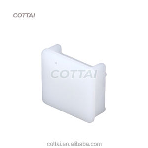 Accessoires de composants de stores vénitiens plats à corde horizontale intégrée de 25mm | Capuchon d'extrémité extérieur pour rail de tête - Product Image 4