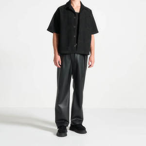 Pantalon en cuir de haute qualité professionnel à prix de gros, fabriqué en cuir de la meilleure qualité, pantalon pour hommes. - Product Image 2