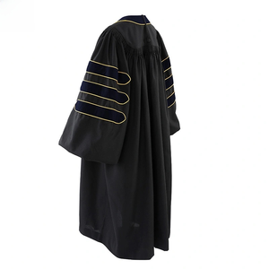 Túnica de Graduación Personalizada 100% Poliéster para Adultos Unisex Compatible con Detección por Aguja - Product Image 5