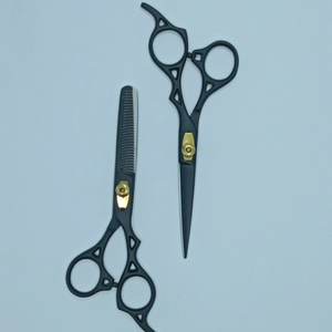 Nuevos Productos, Tijeras de Peluquería de Color Negro Plasma, Juego de Tijeras para Cabello de Acero Inoxidable, Tijeras de Corte para Salón - Product Image 2