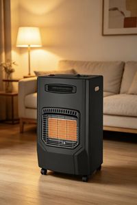 <span class=keywords><strong>Chauffage</strong></span> d'<span class=keywords><strong>appoint</strong></span> portable au <span class=keywords><strong>gaz</strong></span> GPL à brûleur unique pour intérieur avec fenêtre de <span class=keywords><strong>chauffage</strong></span> auxiliaire <span class=keywords><strong>infrarouge</strong></span> en céramique – <span class=keywords><strong>Chauffage</strong></span> au <span class=keywords><strong>gaz</strong></span> OEM - Product Image 6