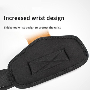 Gants de musculation antidérapants en PU personnalisables avec sangle de poignet réglable unisexe pour une meilleure préhension – Direct Usine - Product Image 5