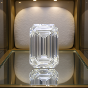 Diamants en vrac de qualité VVS2, émeraude cultivée en laboratoire certifiée IGI, 10,09 carats - Product Image 3
