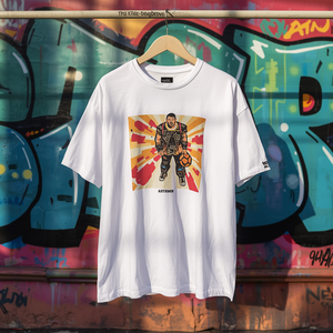 Ensemble de t-shirts formels pour hommes en tricot thermique imprimé, tenue décontractée en coton pour l'hiver, personnalisable - Product Image 3