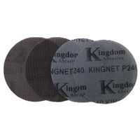 Écran de ponçage 6'' sans poussière avec support en filet, papier abrasif, type écran, disque de ponçage