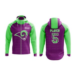 Top Ranking Sublimation Printed Men's Sportswear Training <b>Hoodies</b> Durable Football Team Club <b>Zip</b>-<b>Up</b> <b>Hoodies</b> - Product Image 3