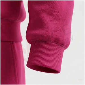 Unisex <b>Pink</b> Tracksuit Set Hooded Full Sleeve Print Design Casual Autumn Wear Breathable Regular Fit Adult <b>Sweatshirt</b> and Pants - Product Image 6