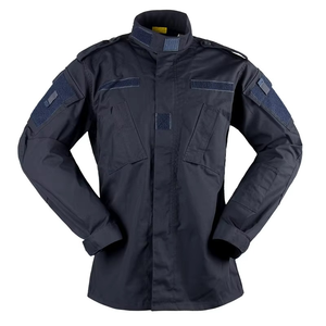 Chemise à manches longues pour uniforme de garde de sécurité, personnalisée, haute qualité, respirante, en polyester tissé, coupe ample, vente en gros, professionnelle - Product Image 5