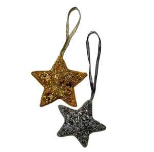 Decoración Colgante Zari Hecha a Mano en India – Adorno de Alambre con Cuentas para Regalo de Ramadán, Eid, Navidad | Regalo de Ramadán | Decoración Eid Zari - Product Image 2