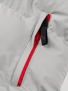 Custom Logo Men Hooded Puffer Vest Zipper Side Pockets <b>Thermal</b> Heat <b>Gilet</b> - Product Image 5