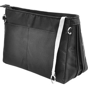 Organizer Espandibile XL Nero in Nylon per Borse, Inserto Modellante per Borse a Mano - Product Image 1