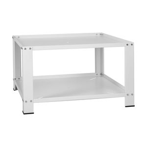 Base per Lavatrice e Asciugatrice Resistente con Ripiano Portaoggetti, Capacità 300 kg, 71x71x41 cm, Adattabile Universalmente - Product Image 1