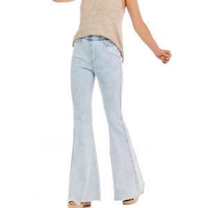 Pantalones Vaqueros de Mezclilla de Diseño Moderno y Transpirable de Primera Calidad a Precio de Fábrica, Pantalones Vaqueros Casuales Rotos y Elegantes Personalizados al por Mayor para Mujer - Product Image 2