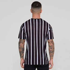 Camisetas de hombre hechas de algodón y poliéster, camisetas de hombre de corte ajustado, camisetas de hombre de manga corta para venta en línea. - Product Image 5