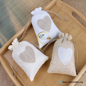Eco Friendly Jute Return Gift <b>Pouches</b> – Handmade <b>Drawstring</b> Gift Bags for Wedding, Birthday, Party and Corporate Gifts Wholesale - Product Image 2