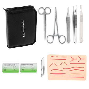 Surgical Stainless Steel Complete All-in-One <b>Suture</b> Practice <b>Kit</b> <b>Suture</b> Training Medical Students Medic Instrument - Product Image 2