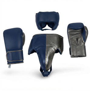 Ensemble de protection complet, robuste, avec logo personnalisé, durable, fabriqué à la main, de bonne qualité, tendance, pour la boxe - Product Image 1