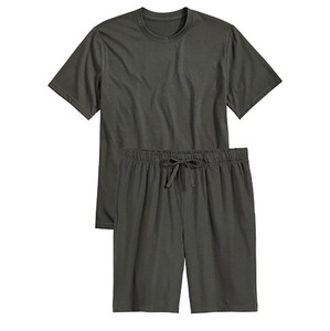 Solid Color Plain Windproof and Winter Two-Piece Style Men's Sportswear <b>Set</b> Breathable <b>Knitted</b> Plus Size Men Street <b>Sets</b> High - Product Image 4