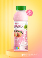 Bouteille PET saine de 330ml du fabricant pour boissons au yaourt et au jus de pêche goût aigre pour adultes et enfants