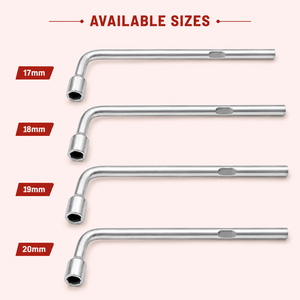 Heavy Duty L <b>Spanner</b> Chrome Vanadium Steel L Shape Socket Wrench for Automotive Machinery Workshop Repair Maintenance Hand <b>Tools</b> - Product Image 4