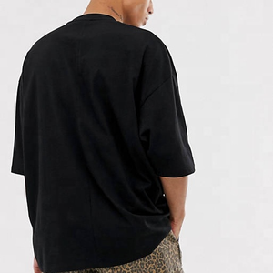 Camiseta Personalizada de Alta Calidad con Logotipo Gráfico Bordado en 3D, 100% Algodón, Corte Holgado, Corta y Extra Grande para Hombre - Product Image 2