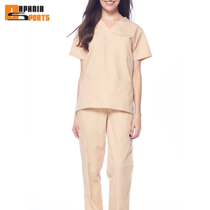Uniformes Médicos de Spandex Tejido, Diseños Modernos, Estilo Nuevo, Conjuntos de Uniformes para Enfermeras, Uniformes Unisex para Uso Hospitalario, Venta al Por Mayor - Product Image 4