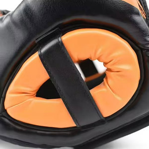 Dernier modèle de protège-tête professionnel pour le kickboxing, fabriqué en usine, avec rembourrage en cuir, pour la protection lors des sparring - Product Image 4