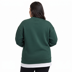 Plus Size 100% Cotton Fleece Maternity Jacket Women Breastfeeding <b>Nursing</b> Jackets Ladies Crew Neck Maternity Hospital Jacket - Product Image 6