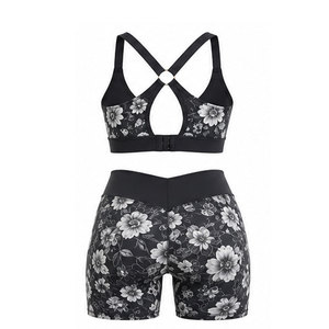 Conjunto Deportivo Personalizado sin Costuras para Mujer, Ropa Deportiva Elástica para Entrenamiento Físico, Ropa Deportiva Activa de Dos Piezas - Product Image 5