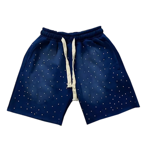 Rhinestone Denim <b>Shorts</b> Women Bling Streetwear <b>Sparkly</b> Jean <b>Shorts</b> Trendy High Waist Casual Fashion - Product Image 6