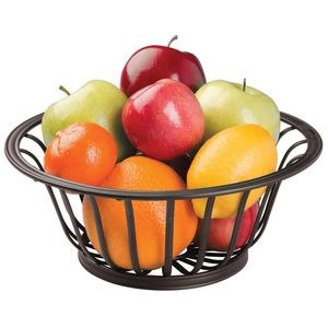 Panier à fruits en fil métallique robuste et économique, design tendance, fabrication indienne, vente en gros, pour la cuisine, la maison et la table de salon - Product Image 4