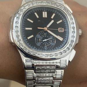 Reloj de Diamantes VVS de Alta Calidad, Nuevo, con Diamantes Cultivados en Laboratorio, Joyería de Moda, Reloj con Incrustaciones de Diamantes - Product Image 3