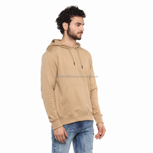 Sudaderas con Capucha Bordadas para Hombre, Color Sólido, Corte Ajustado, Transpirables, con Diseño de Tallas Personalizadas - Product Image 3