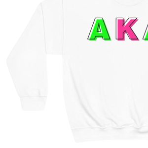เสื้อสเวตเตอร์คอกลมลายกราฟิกสีขาว สีเขียว สีชมพู พิมพ์ลายผ้าฝ้ายฟลีซ แขนยาว แฟชั่นลำลอง เสื้อผู้หญิง สตรีทแวร์ - Product Image 3