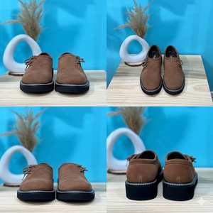 Chaussures en daim de chèvre en gros, cuir véritable et semelle en caoutchouc, durables, confortables et souples - Product Image 6