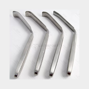 Ensemble de rétracteurs manuels Cloward de haute qualité, 4 pièces, en acier inoxydable de qualité allemande, instruments chirurgicaux orthopédiques, Classe II CE - Product Image 1