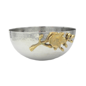 100% Copper Eco-Friendly Floral Decorative <b>Plate</b> High Polished <b>Serving</b> Bowls for Healthy <b>Christmas</b> Salad/Nut/Spice/Cookies/Candy - Product Image 5