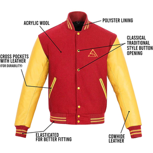 Oferta en Chaqueta de Invierno Personalizada para Hombre con Cuello Alto, Tela Transpirable y Logotipo Personalizado - Product Image 5