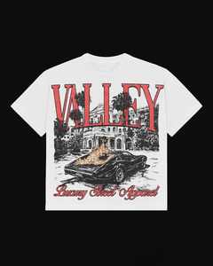 Camisetas de Hombre con Cuello Redondo 100% Algodón, Diseño Moderno con Estampado Puff, Totalmente Personalizadas, Corte Holgado, Precios al por Mayor - Product Image 1