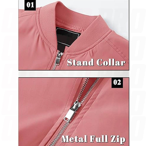 Chaqueta Moderna y Transpirable 100% Algodón - Chaqueta Bomber para Hombre Resistente a la Intemperie con Forro Acolchado de Polialgodón de Alto Volumen - Product Image 5