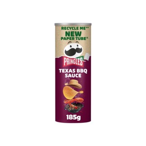 Prringles Texas BBQ Sauce: Papas Fritas Apilables con Sabor Intenso a BBQ Ahumado y Experiencia de Sabor Dulce y Sabroso - Product Image 5