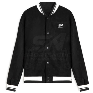 Chaqueta de invierno estilo Letterman para hombre, moda urbana, diseño cómodo e informal, ideal para viajes, uso diario y looks modernos. - Product Image 3
