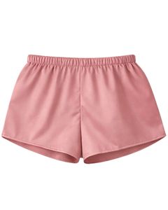 Blush Pink Satin Camisole Shorts Set Women Sleepwear <b>Lace</b> Trim Spaghetti Strap Breathable Summer Nightwear Pajama Set Lounge - Product Image 3