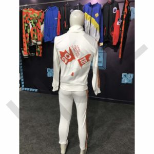 Conjunto Deportivo Personalizado para Hombre, Chaqueta con Cierre Completo y Pantalones Ajustados, Ropa Deportiva para Entrenamiento - Product Image 3